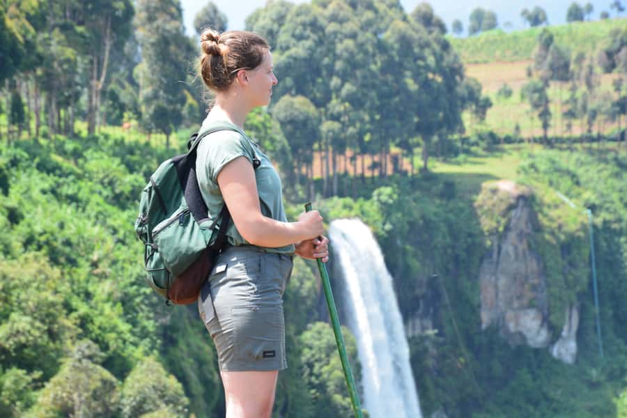 1 Day Sipi Falls Hike and Community Coffee Tour - Waterfall scale: 100 m, 85 m, and 65 m, and how to choose your angles