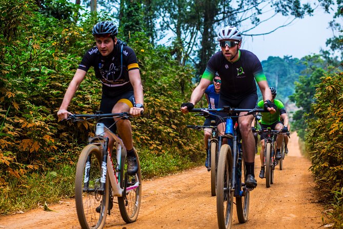 7 Hours Guided Cycling Tour to Sezibwa Waterfalls - Meeting at Beach House Gardens, then the boat to Buule