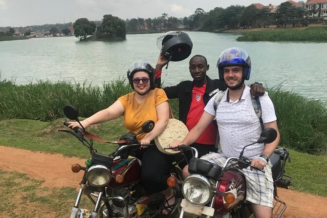 Kampala boda boda tours [motorbike tours]. - Owino Market Lanes, Rubaga Cathedral on the Hill, and African Village Crafts