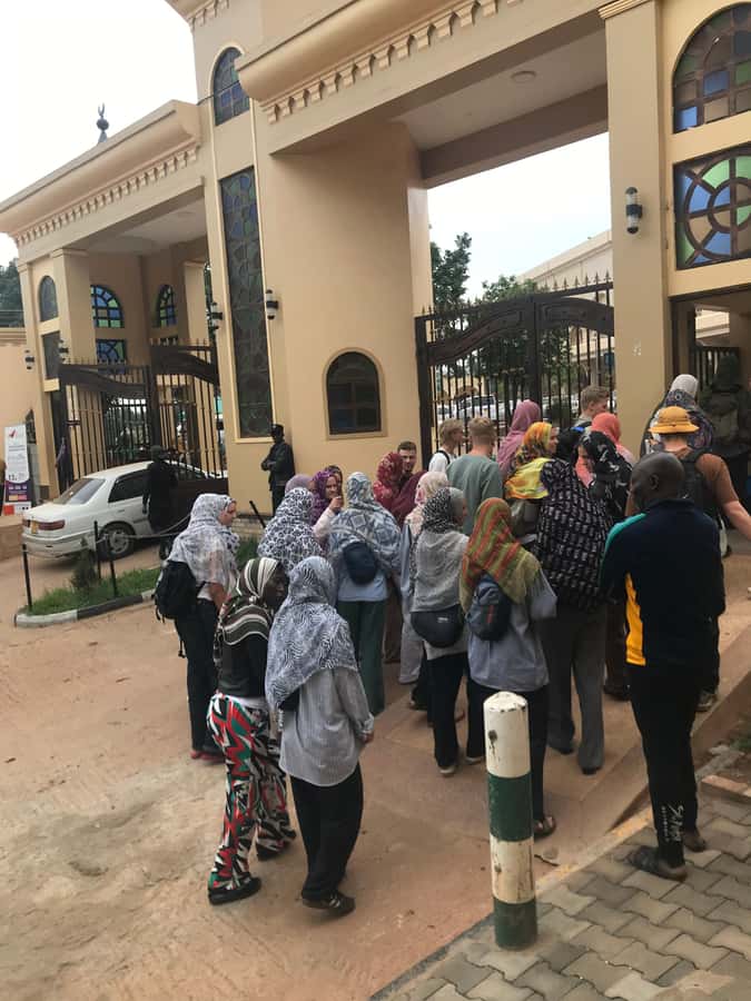 KAMPALA MOTOR BIKE TOURS (boda boda tours) - Gaddafi National Mosque: a strong opening photo stop and guided look