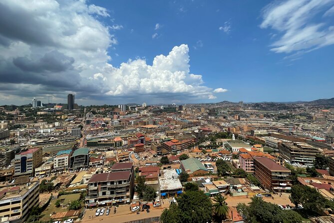Safe Motorbike Tour in Kampala (Boda Boda Tour) - Stop 3: Gaddafi National Mosque and the minaret view for city orientation